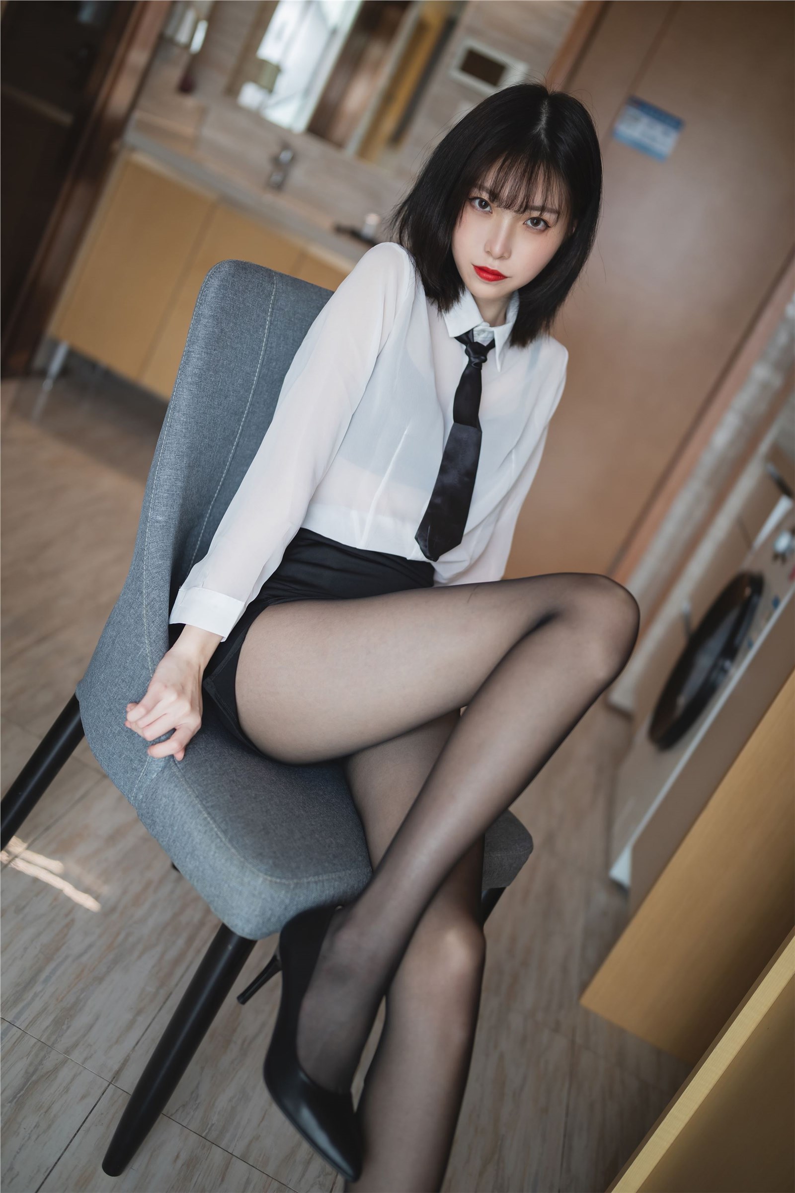 Cosplay Xu LAN - NO.02 OL uniform(38)